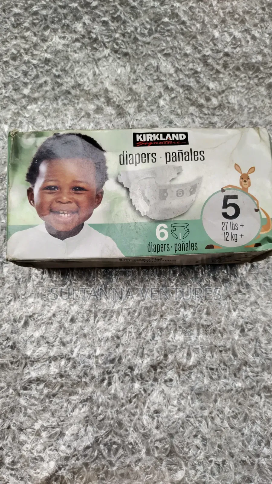 Kirkland Diaper (6 Counts, 12kg)