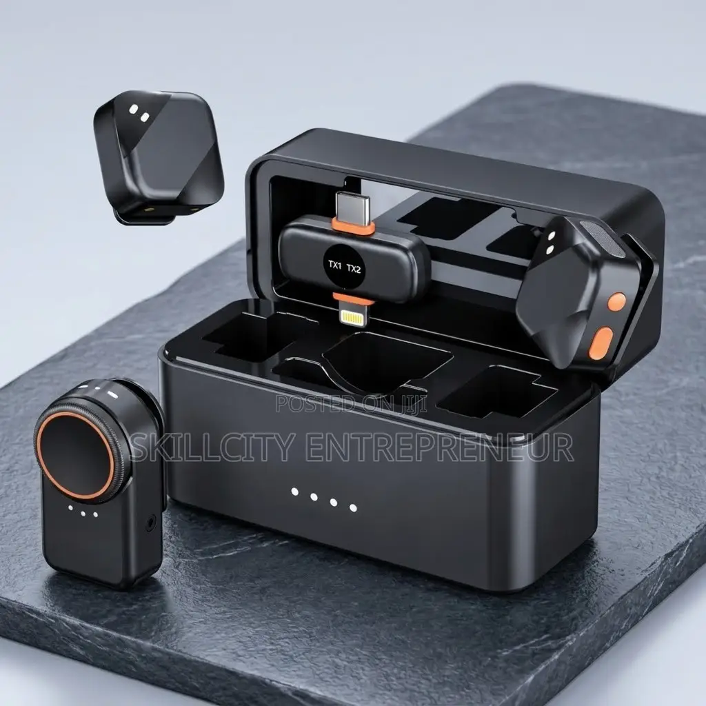 Dual Wireless Lavalier Microphone