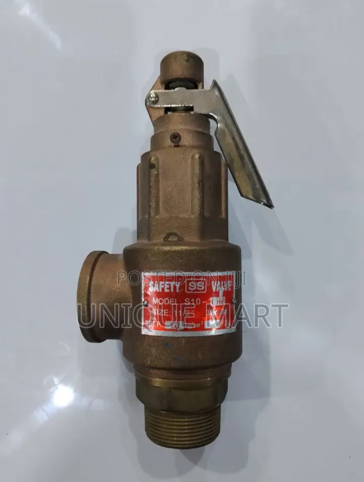 1-1⁄2" Brass Safety Valve (Manual) S10 MOdel. 10Bar