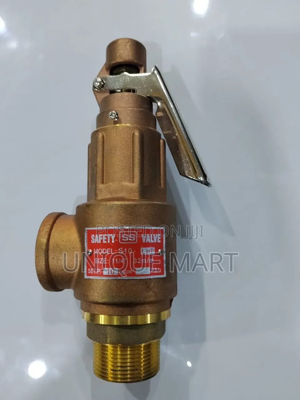 2" Brass Manual Safety Valve. 10Bar