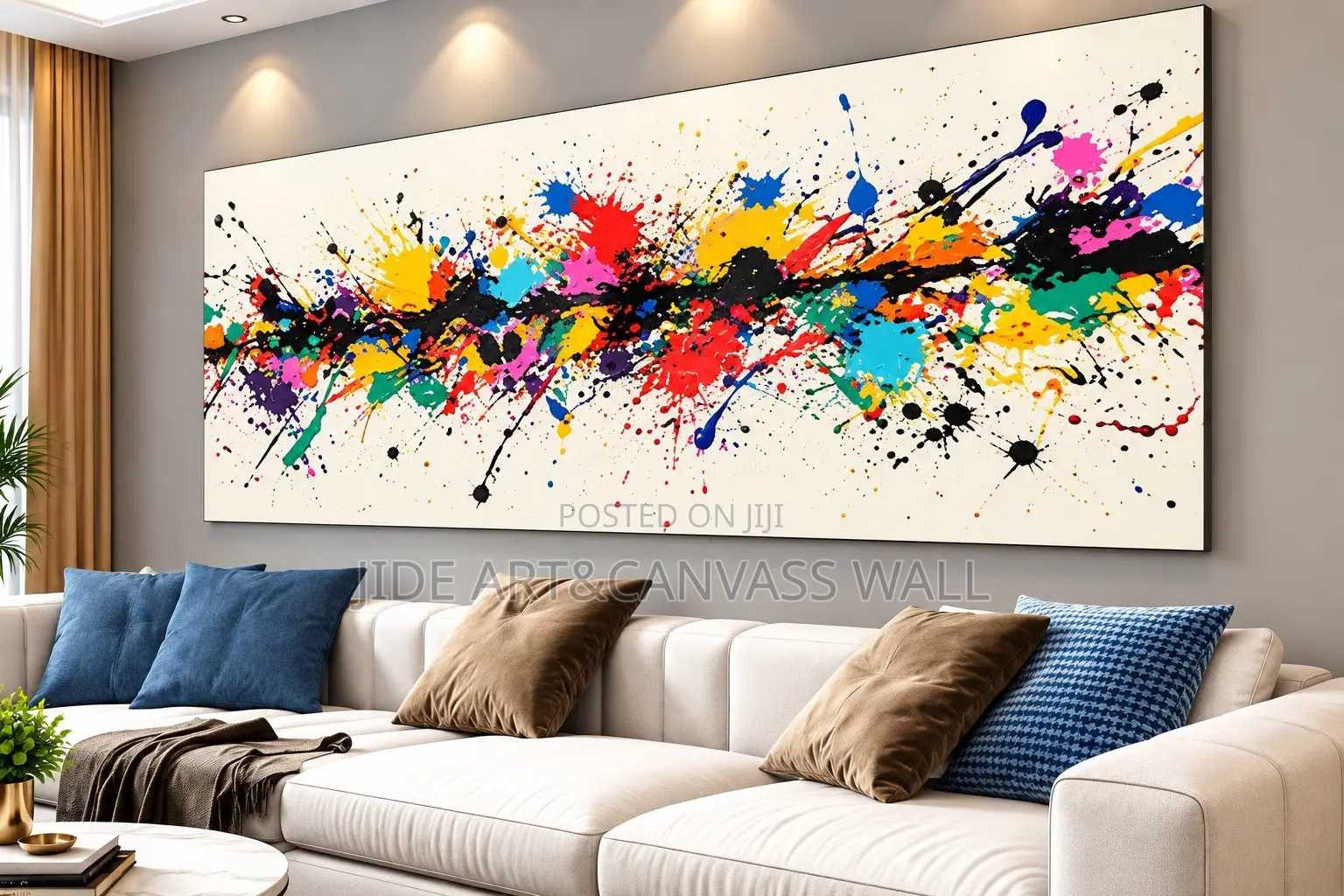 Abstract Canvas Wall Artwork Designs