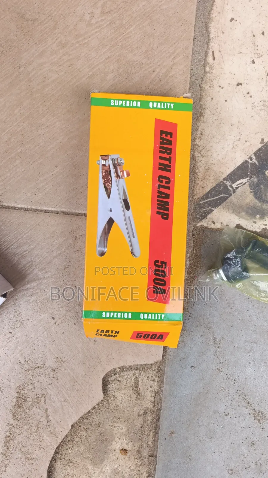 500A Earth Clamp / Welding Ground Clamp