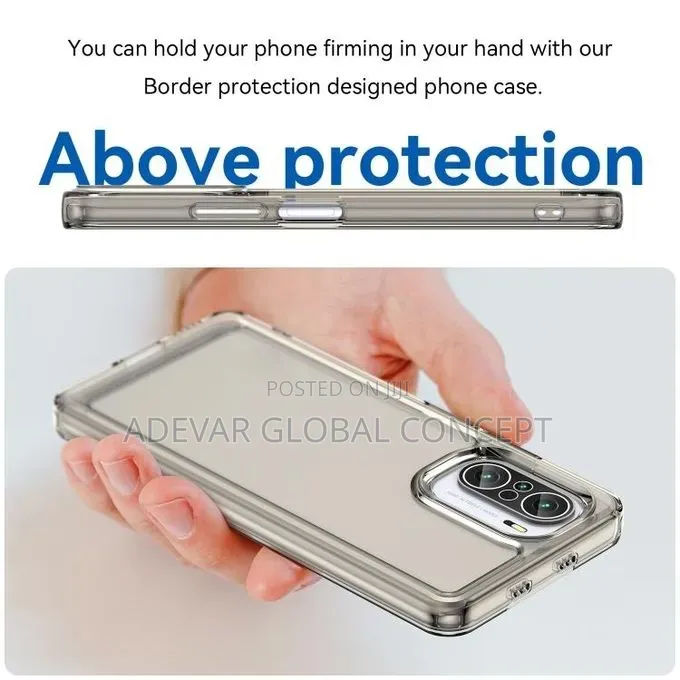 TPU Phone Case Pouch for Xiaomi Mi 11i - Transparent Grey