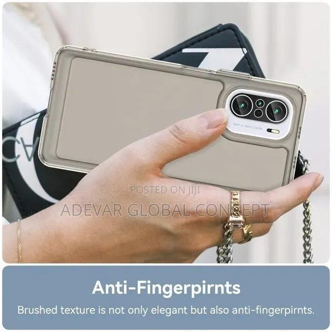 TPU Phone Case Pouch for Xiaomi Mi 11i - Transparent Grey
