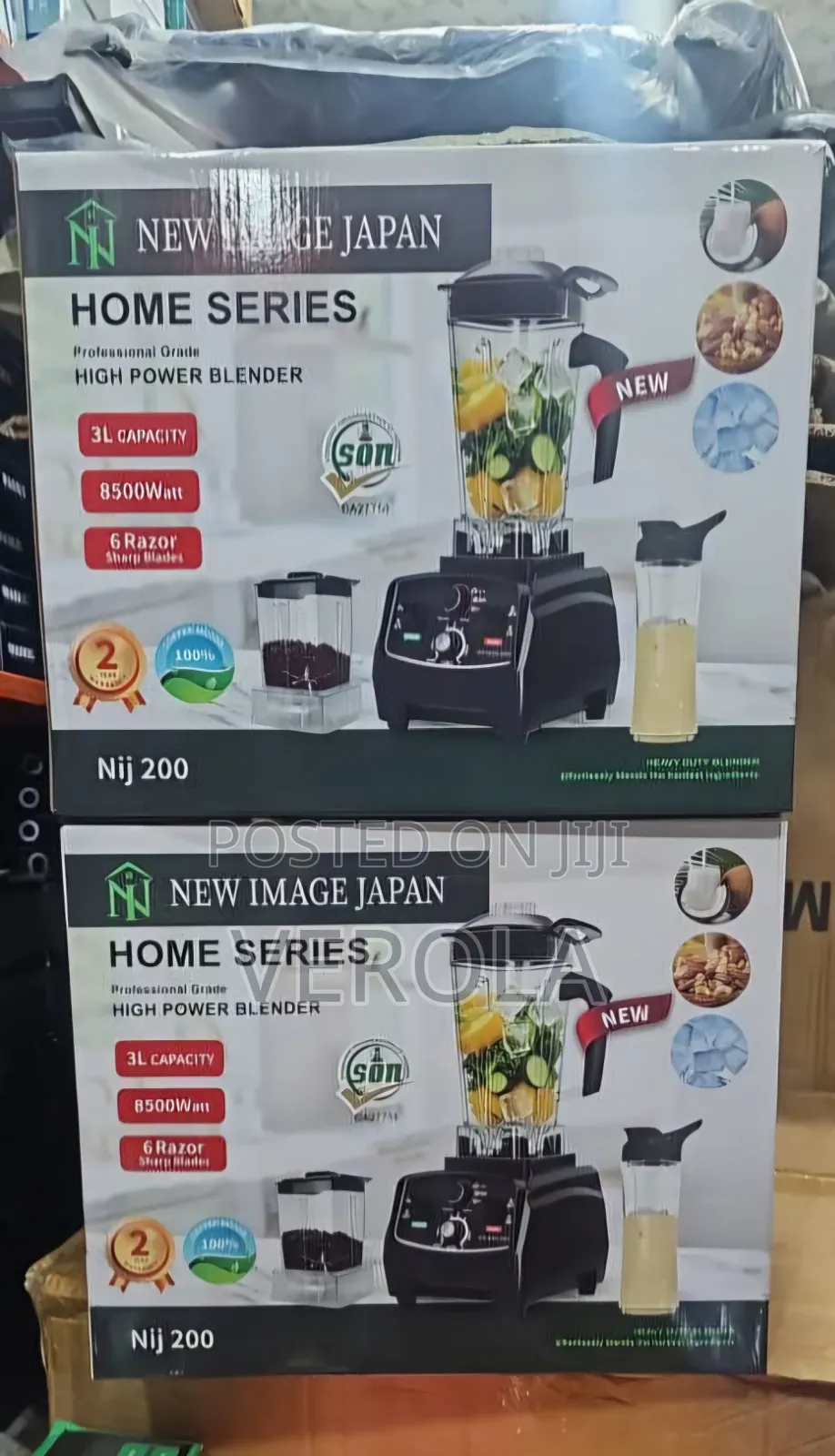 Image Japan Professional High Power Blender (Model Nij 200 - 8500W)