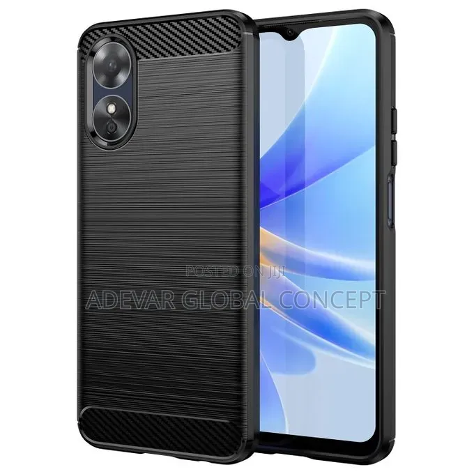 For OPPO A17k TPU Phone Case Pouch (Black)