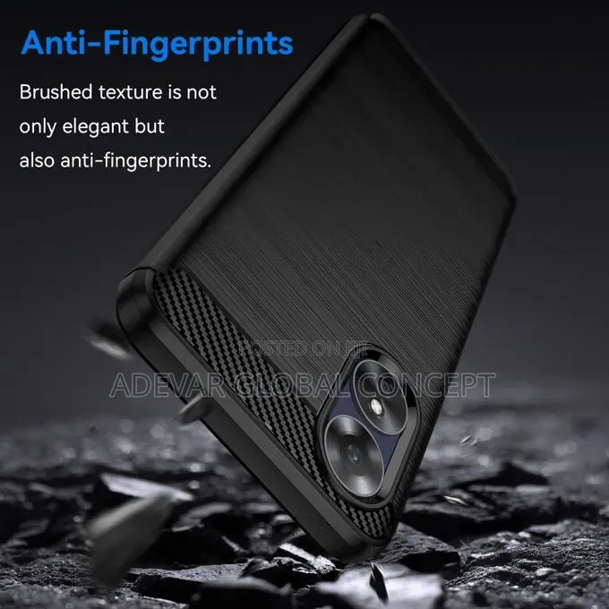 For OPPO A17k TPU Phone Case Pouch (Black)