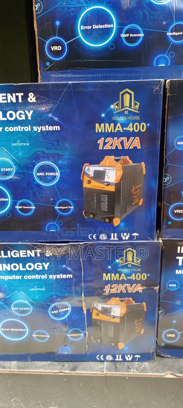 MMA-400 Inverter Welding Machines (3phase)