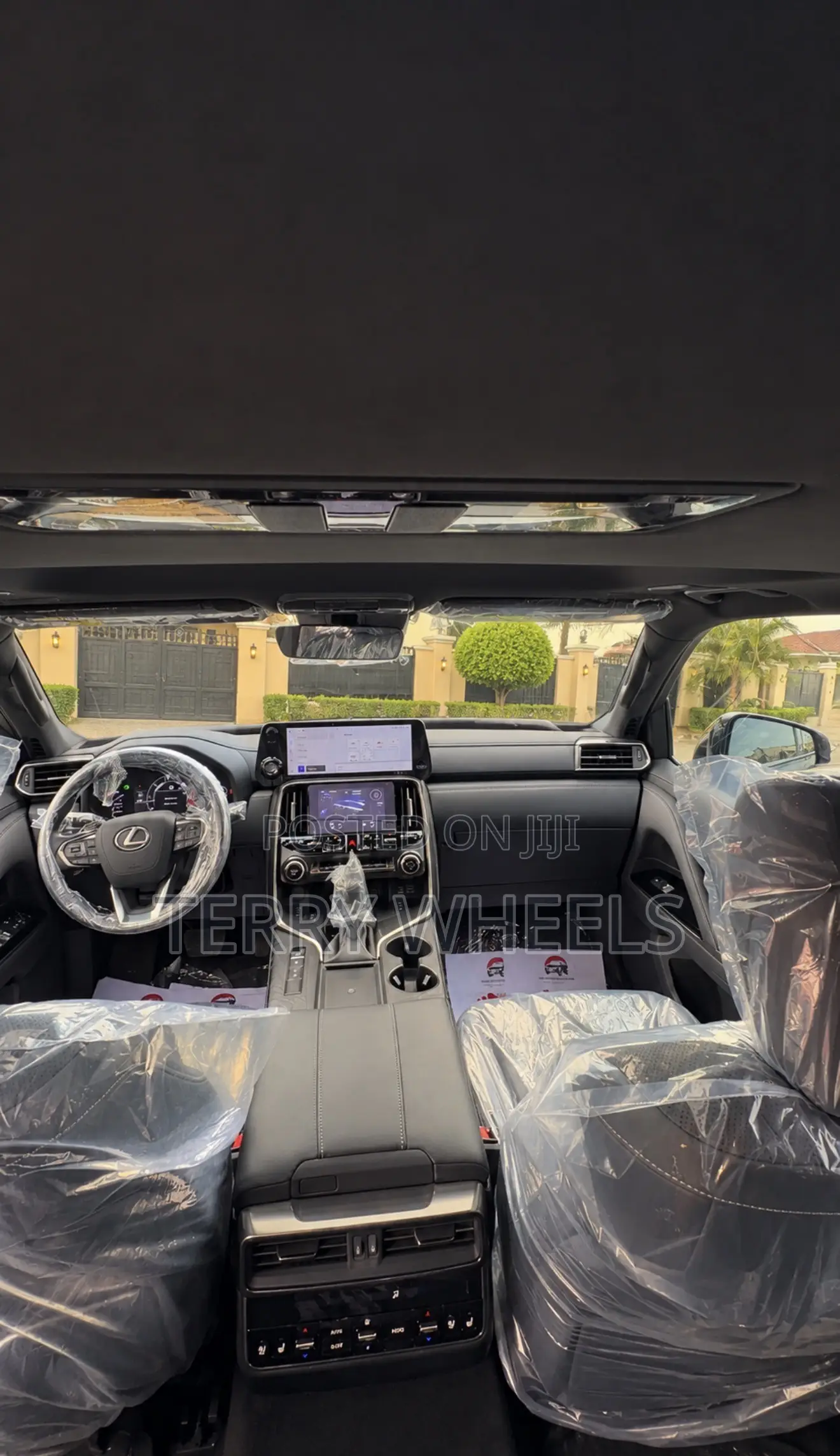 New Lexus LX 600 2024 Black