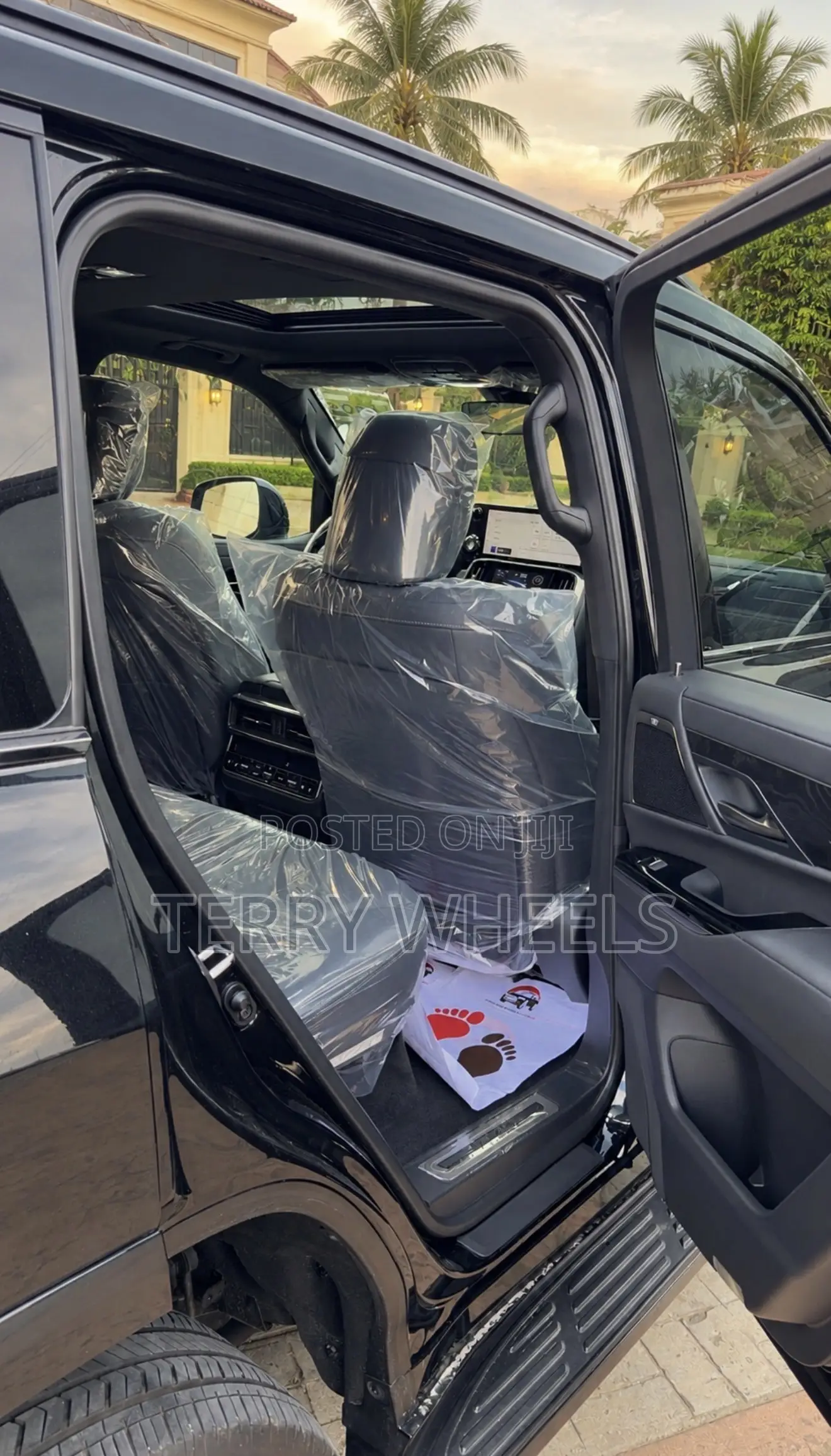 New Lexus LX 600 2024 Black