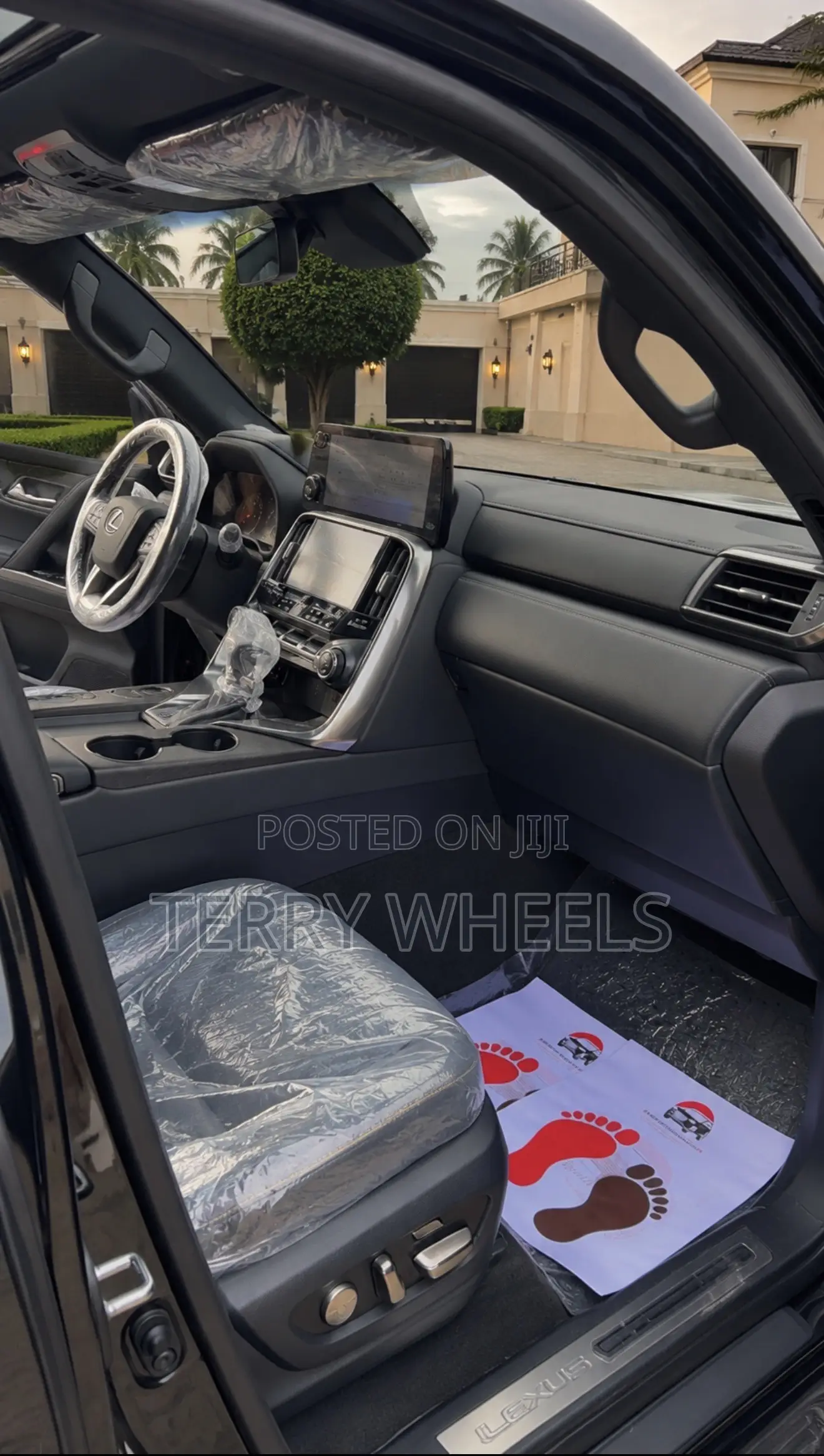 New Lexus LX 600 2024 Black