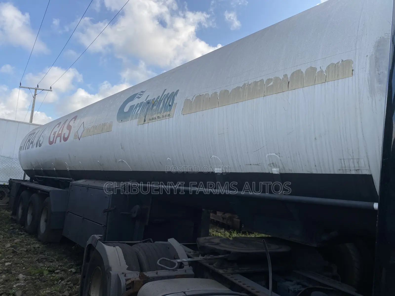 LPG 25tons + Benz Actros Bridger