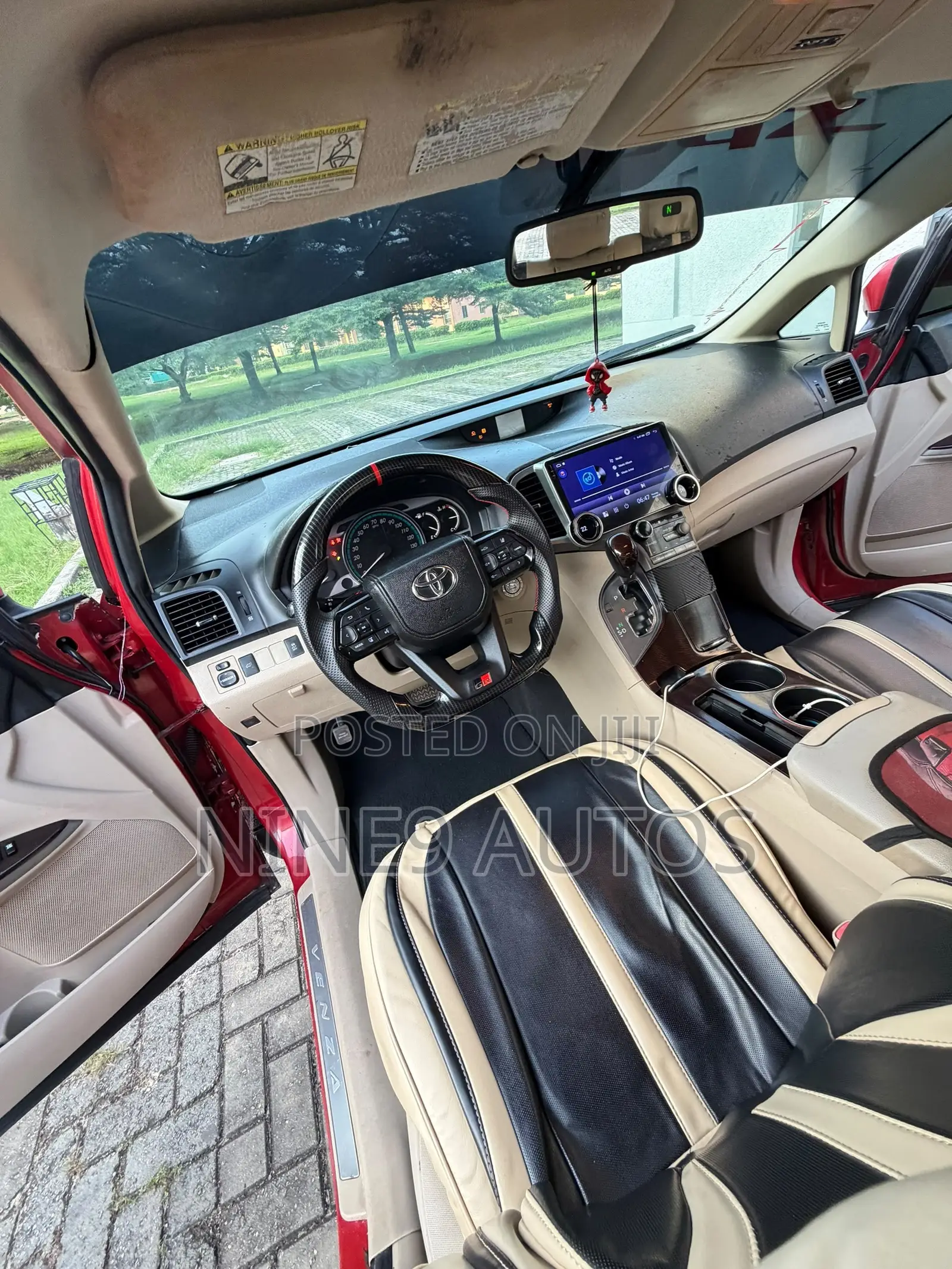 Toyota Venza Limited 2011 Red