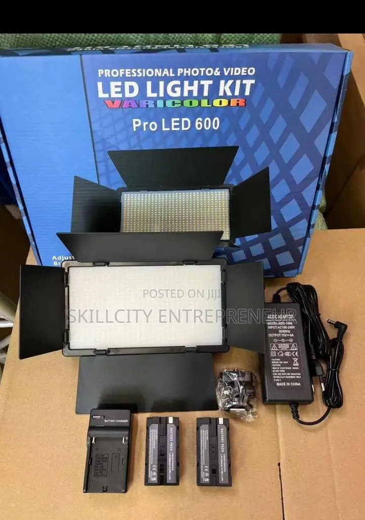 Professional Photo Video LED Light Kit