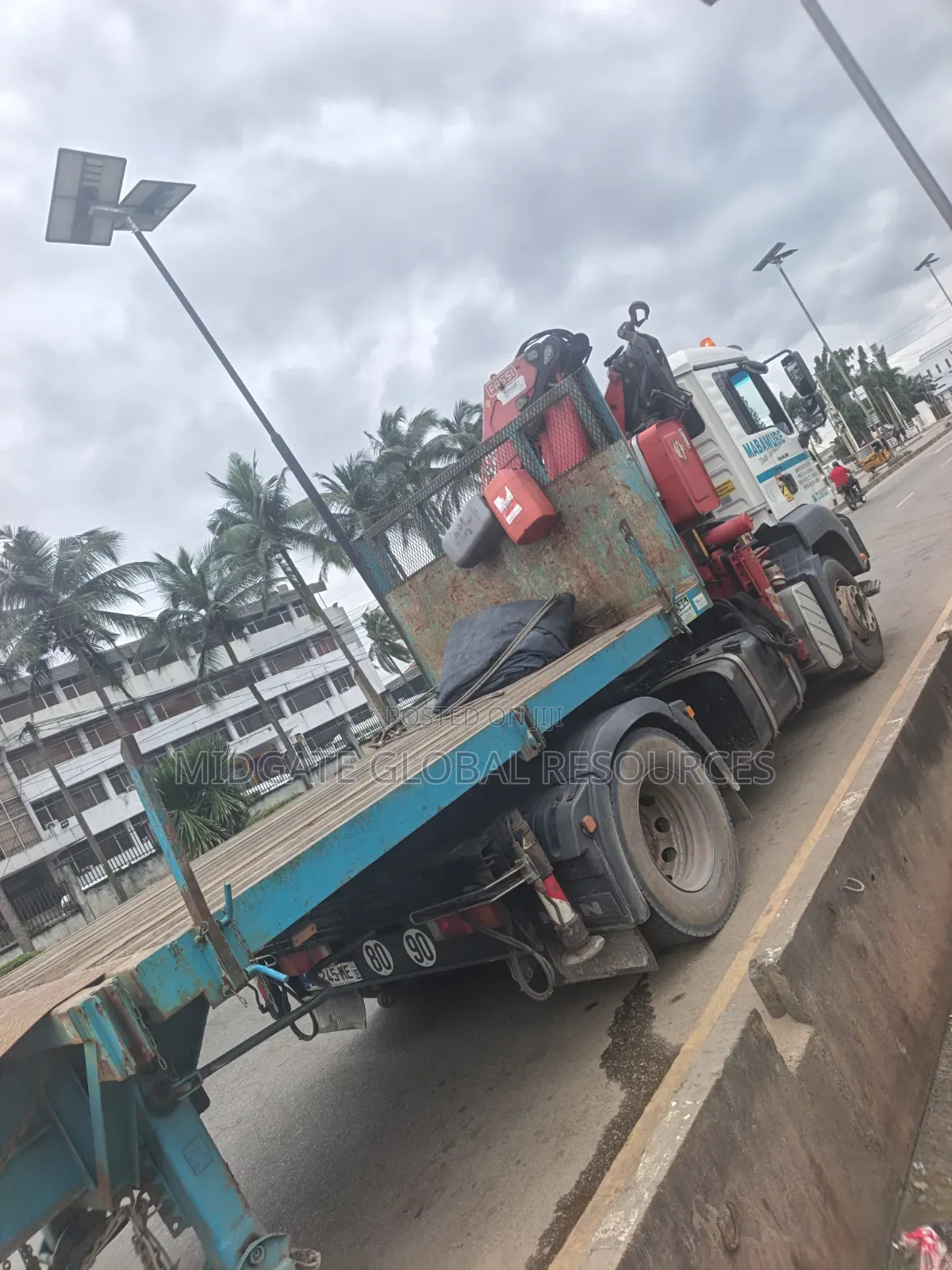 40ft Long Platform Crane for Hire