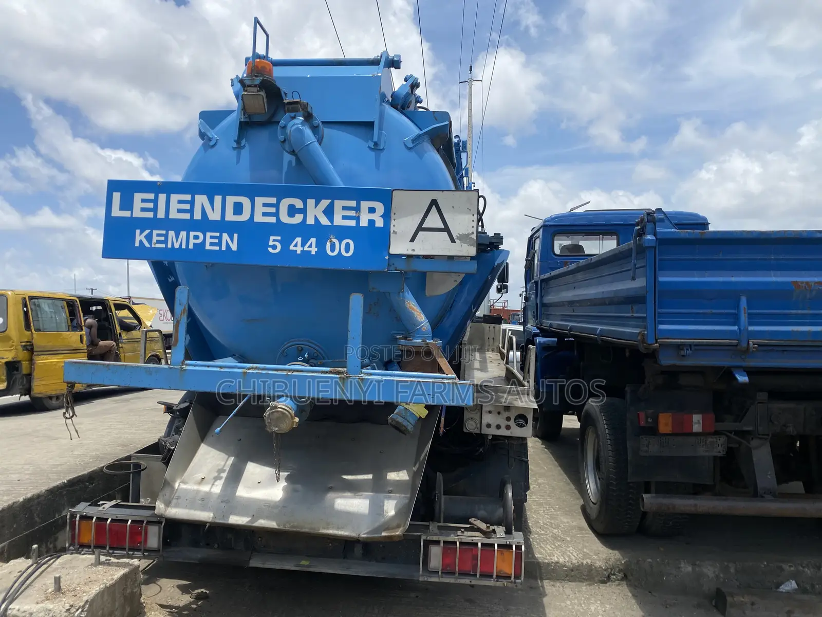 Man Sewage Truck 15k Liters