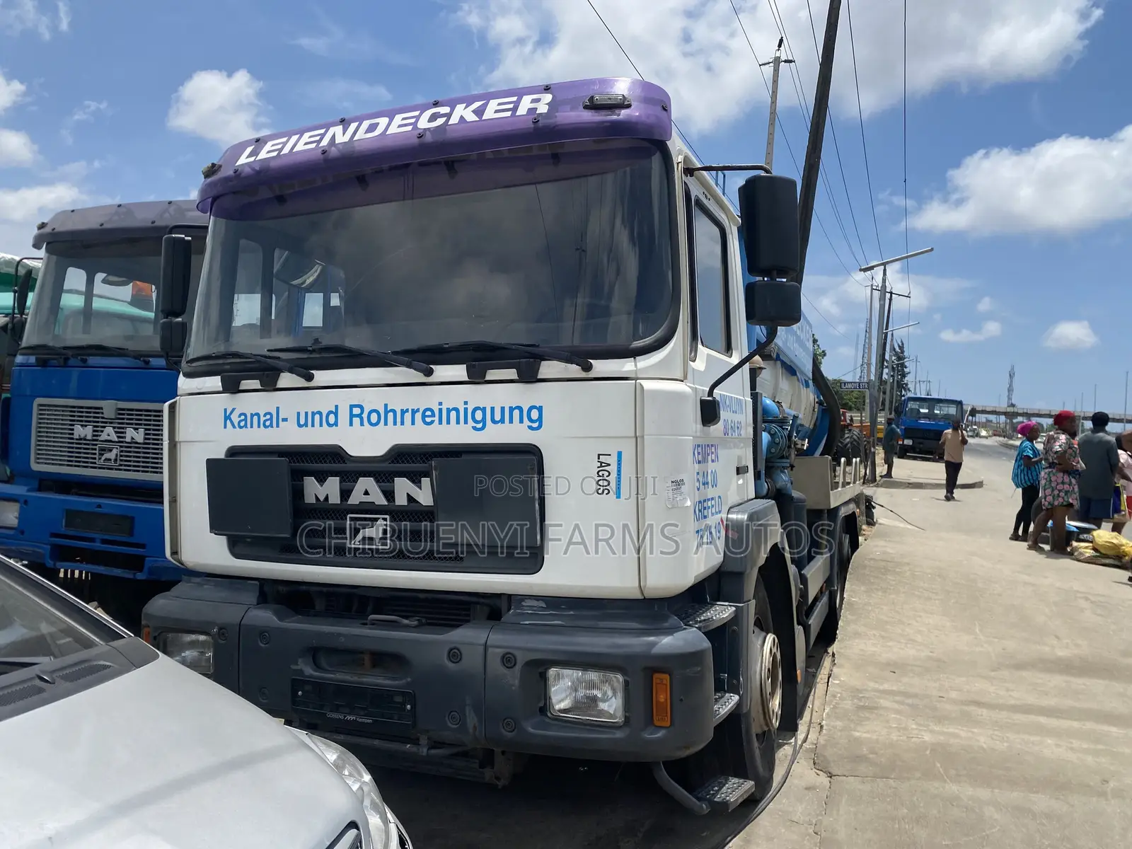 Man Sewage Truck 15k Liters