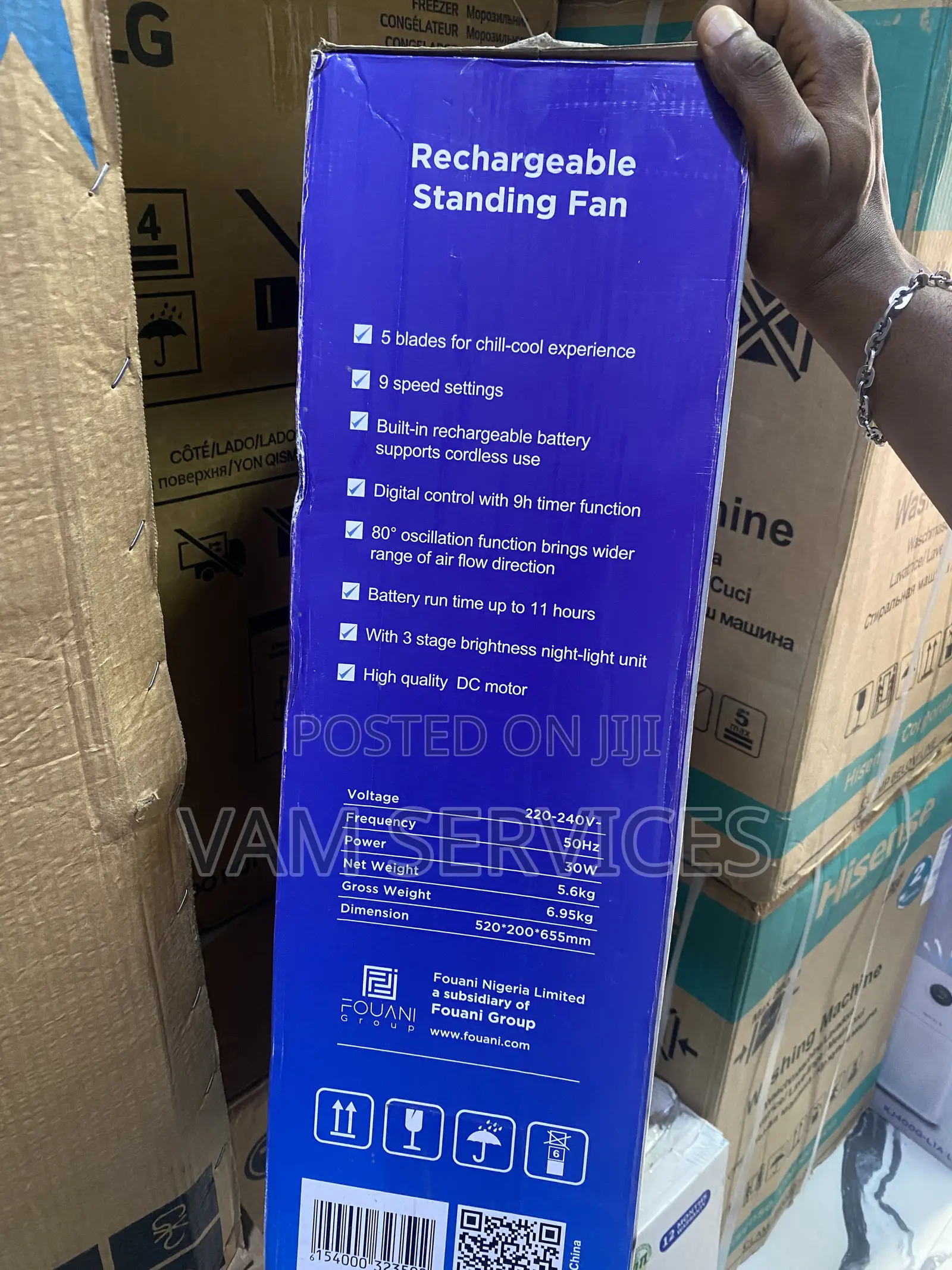 Rechargeable Fan