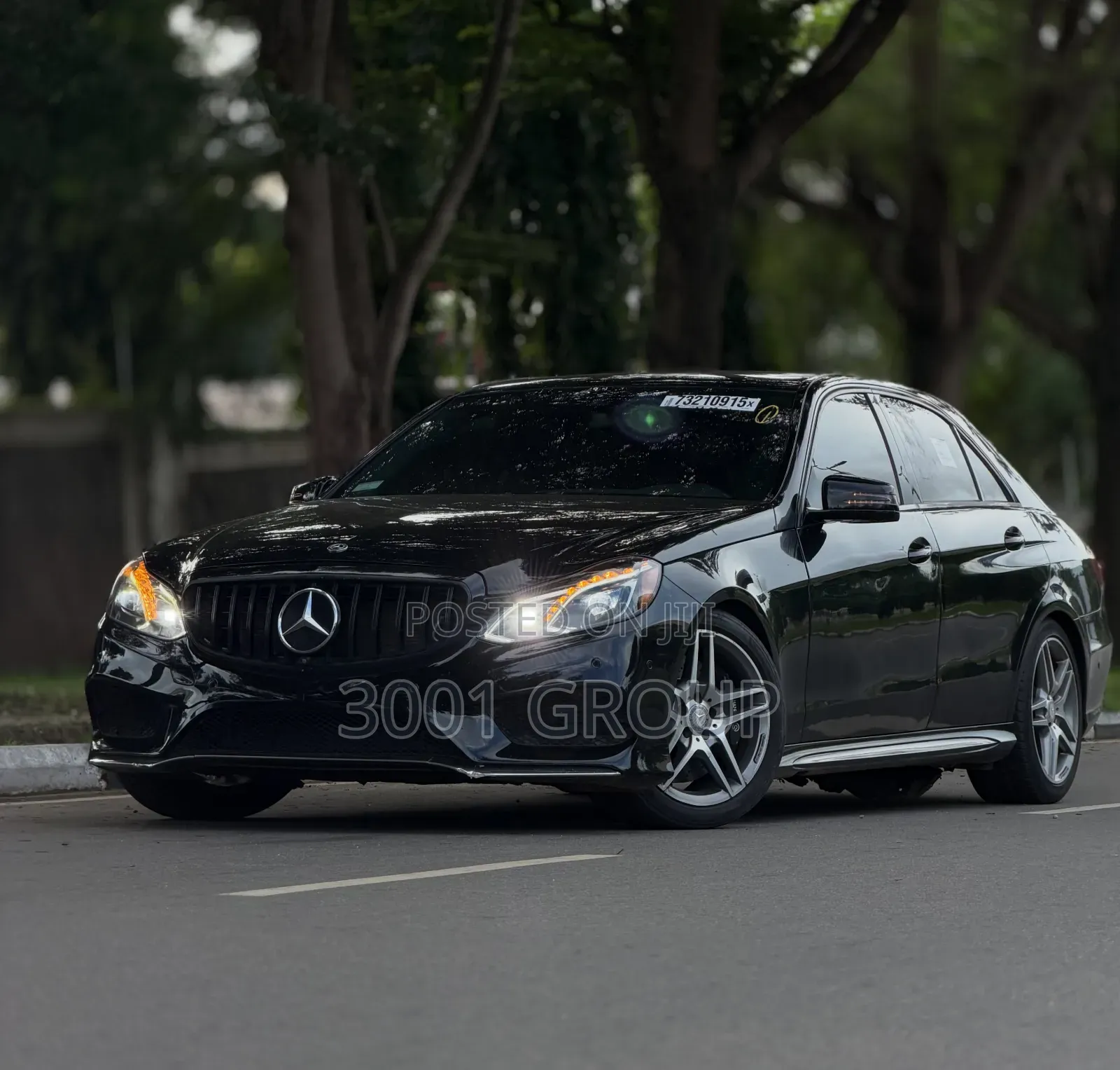 Mercedes-Benz E550 2014 Black