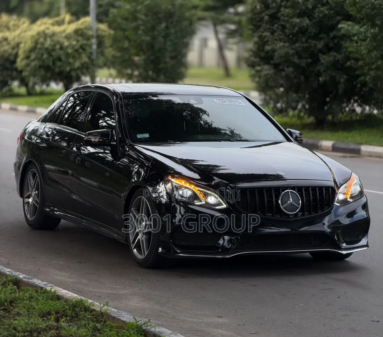 Mercedes-Benz E550 2014 Black