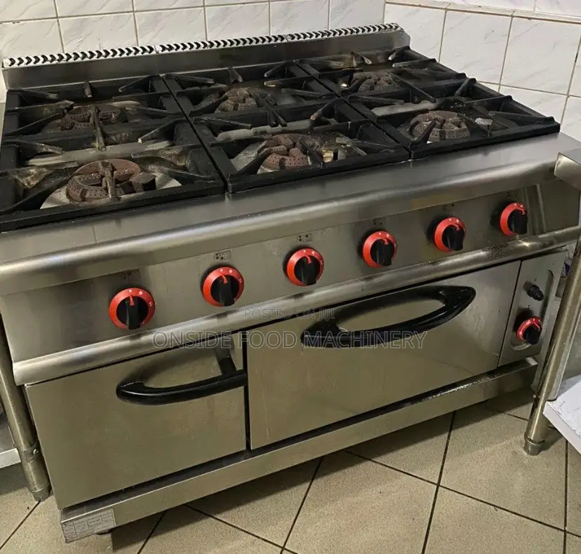 6burners Gas Cooker With Oven