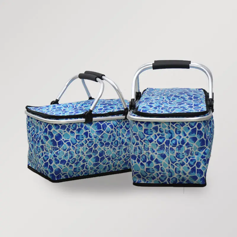 Large Insulated Collapsible Picnic Basket