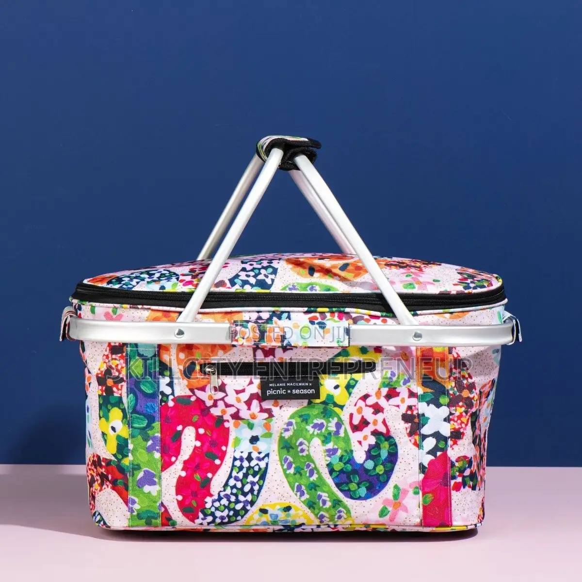 Large Insulated Collapsible Picnic Basket