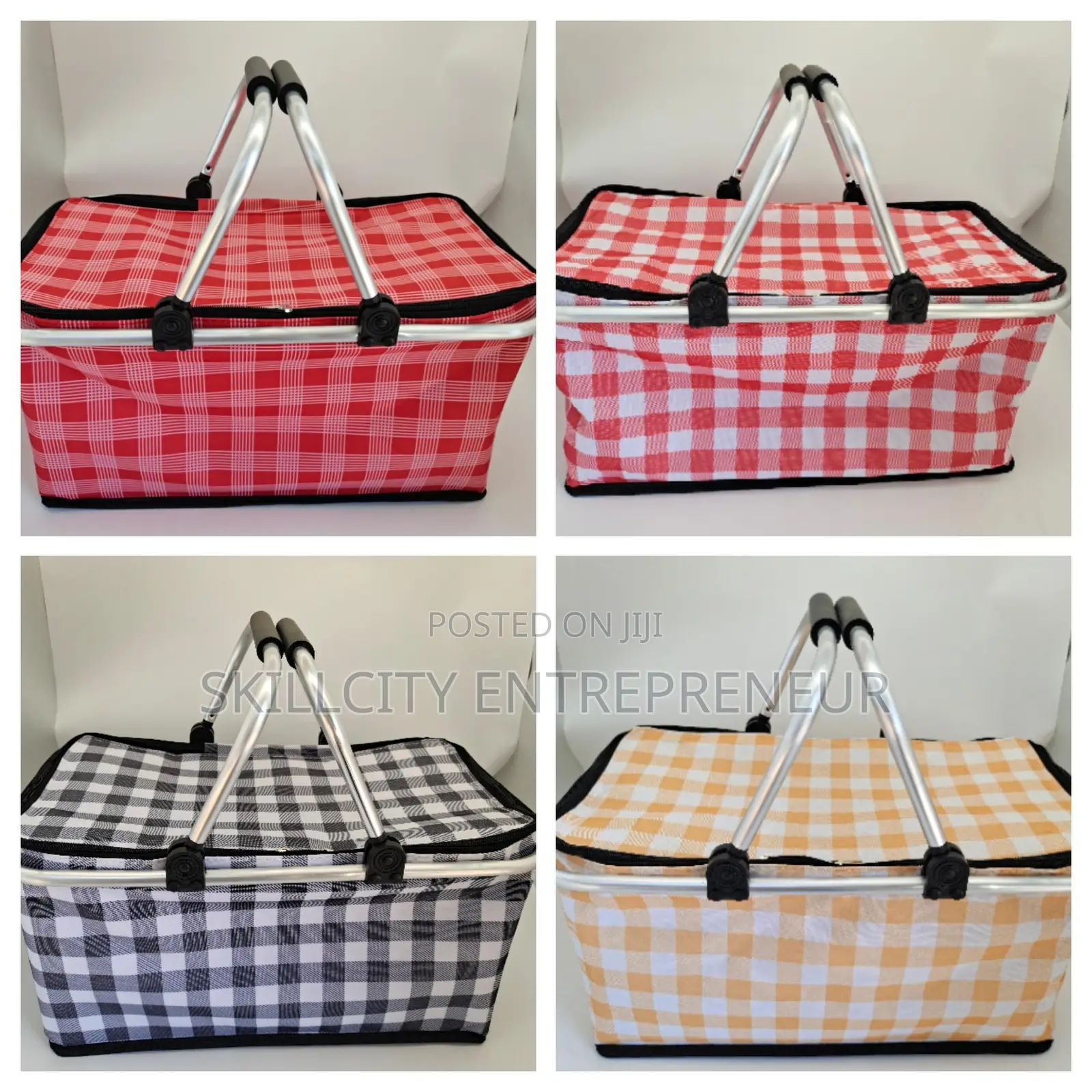 Large Insulated Collapsible Picnic Basket