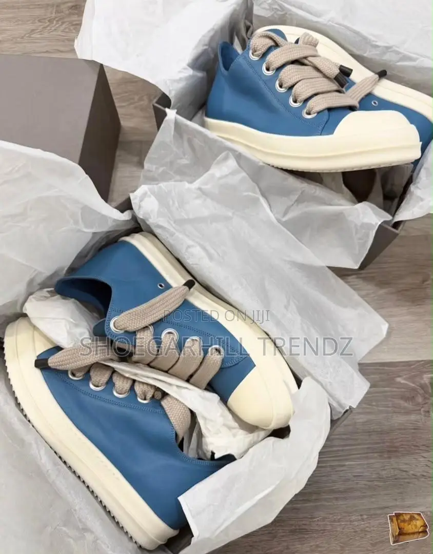 Premium Rick Owens Sneakers Double Bumper Luxury Style 2 Colorways