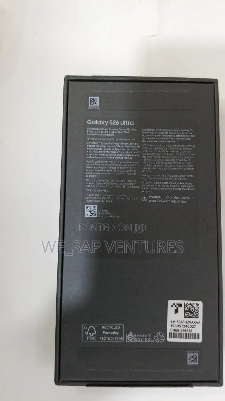 Samsung Galaxy S26 Ultra 5G 256 GB Blue