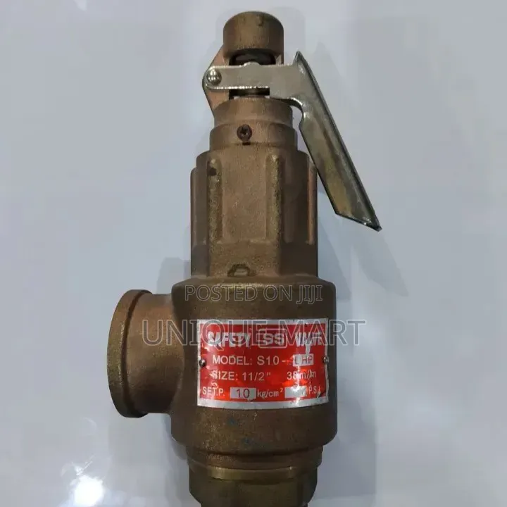 1-1⁄2" Brass Safety Valve (Manual) S10 MOdel. 10Bar
