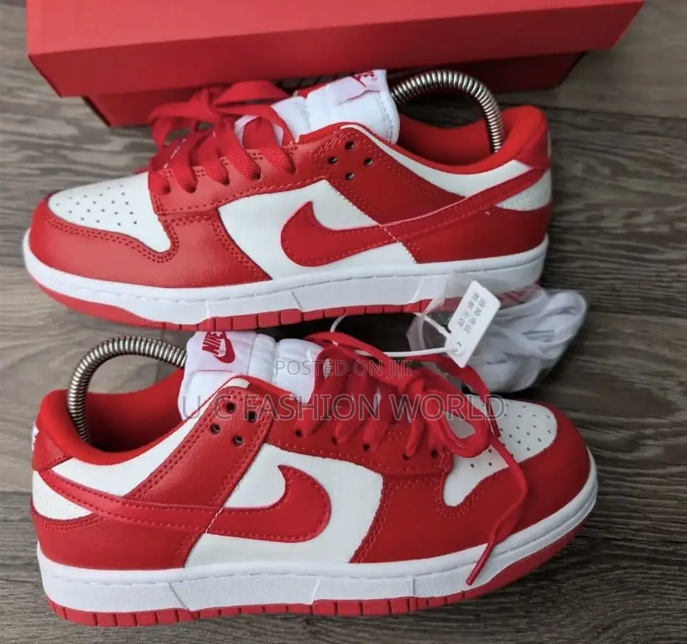 High Quality Red and White Nike