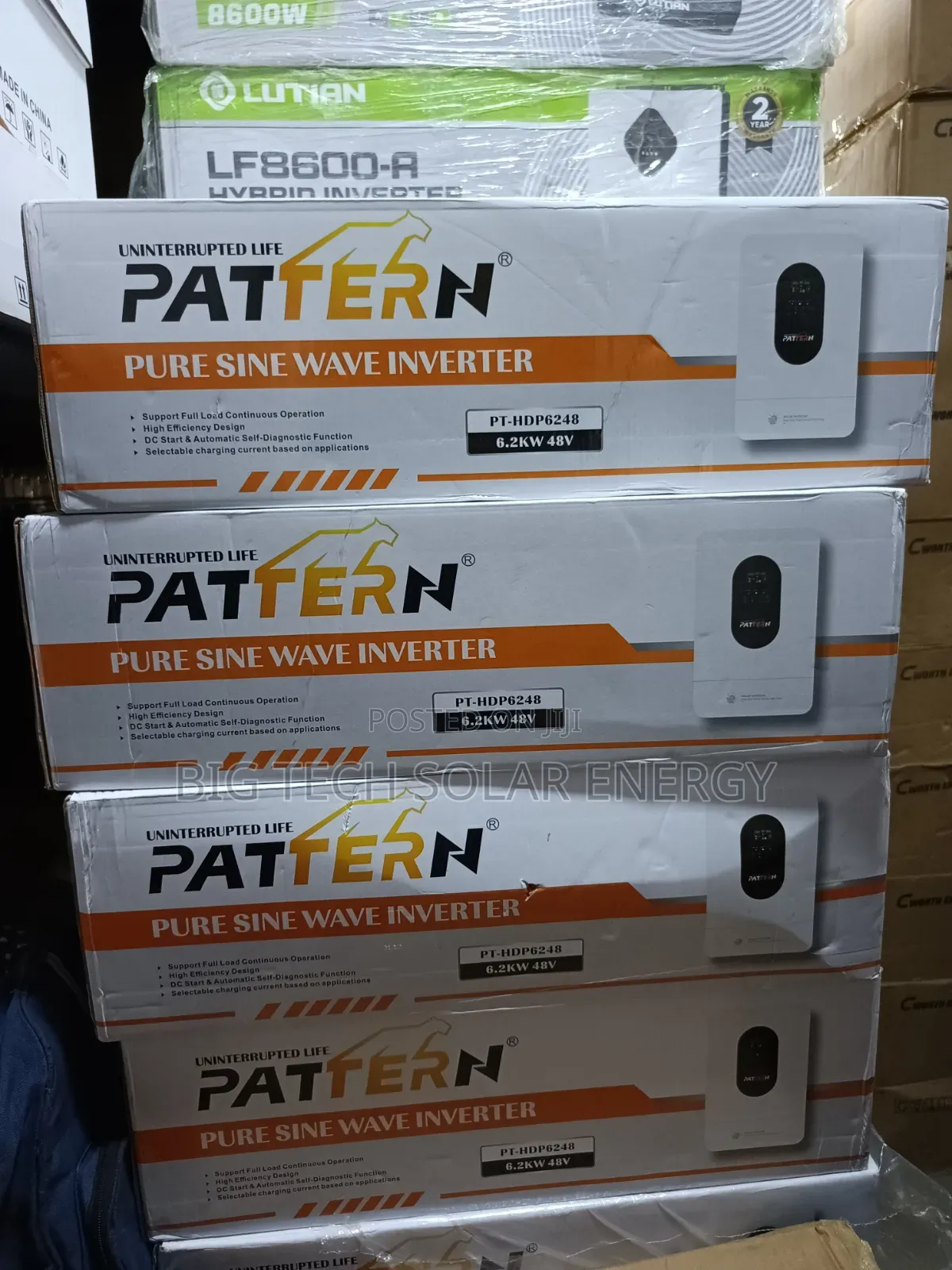 6.2kva 48v Pattern Solar Inverter Hybrid