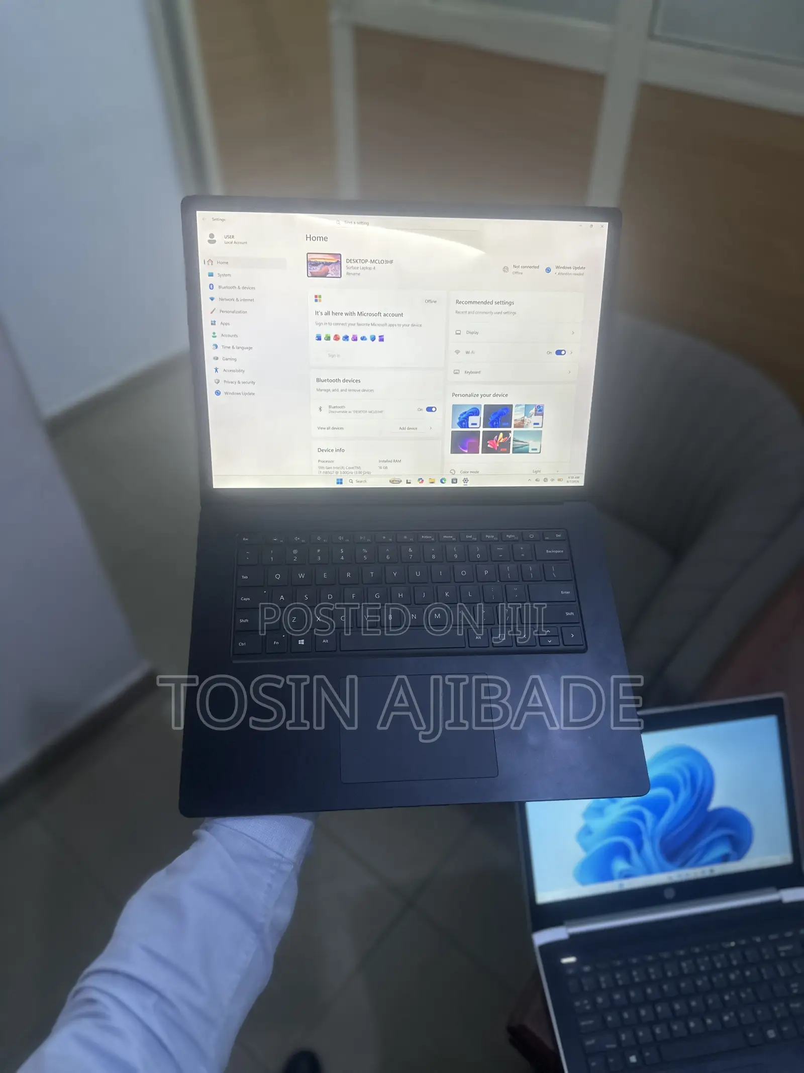 Laptop Microsoft Surface Laptop 4 16GB Intel Core i7 SSD 256GB
