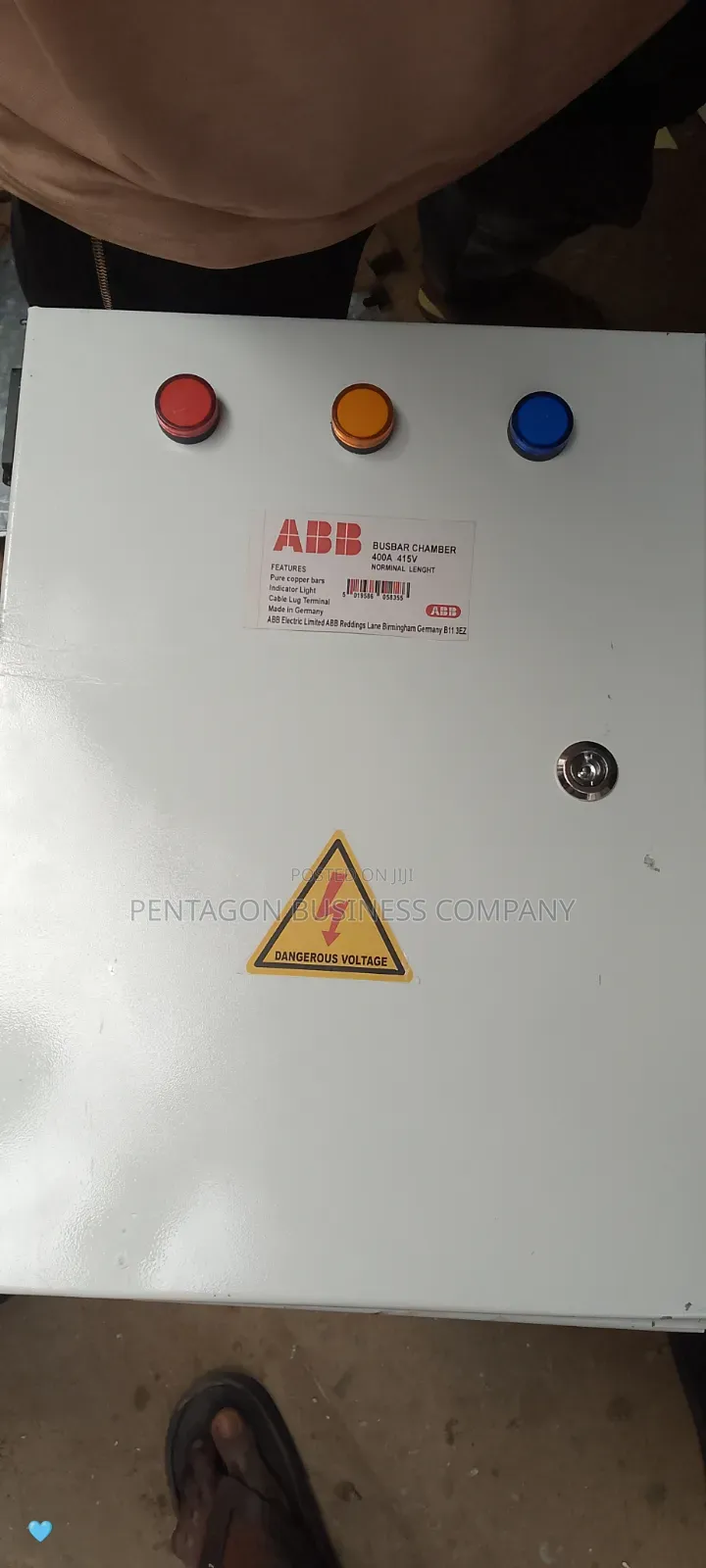 400ahms 3Phase ABB Busbar Chamber.