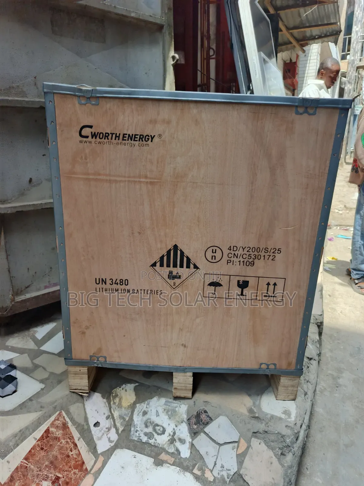 20kwh 48v Cworth Lithium Ion Battery