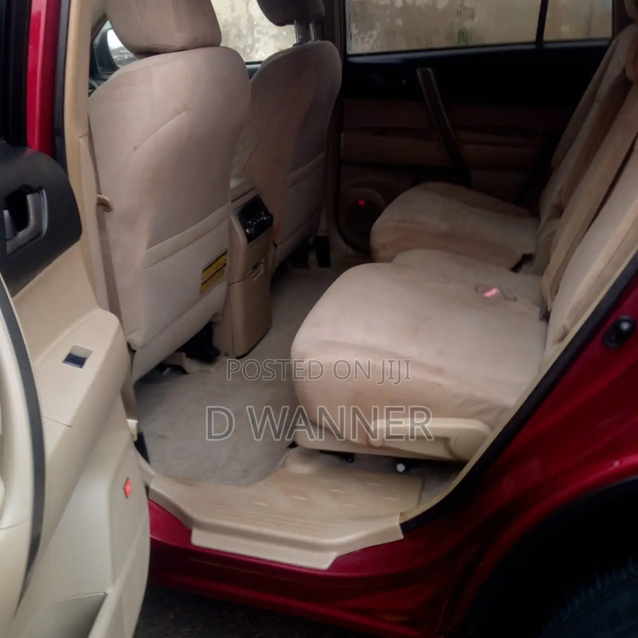 Toyota Highlander Sport 2009 Burgundy