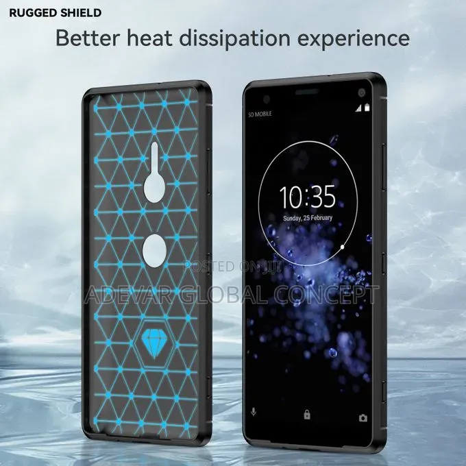 Shockproof TPU Case Pouch for Sony Xperia XZ3(Black)