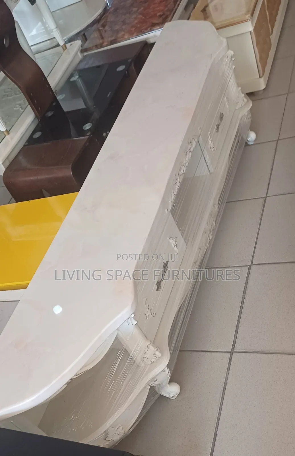 Executive Luxury Royal Marble TV Stand