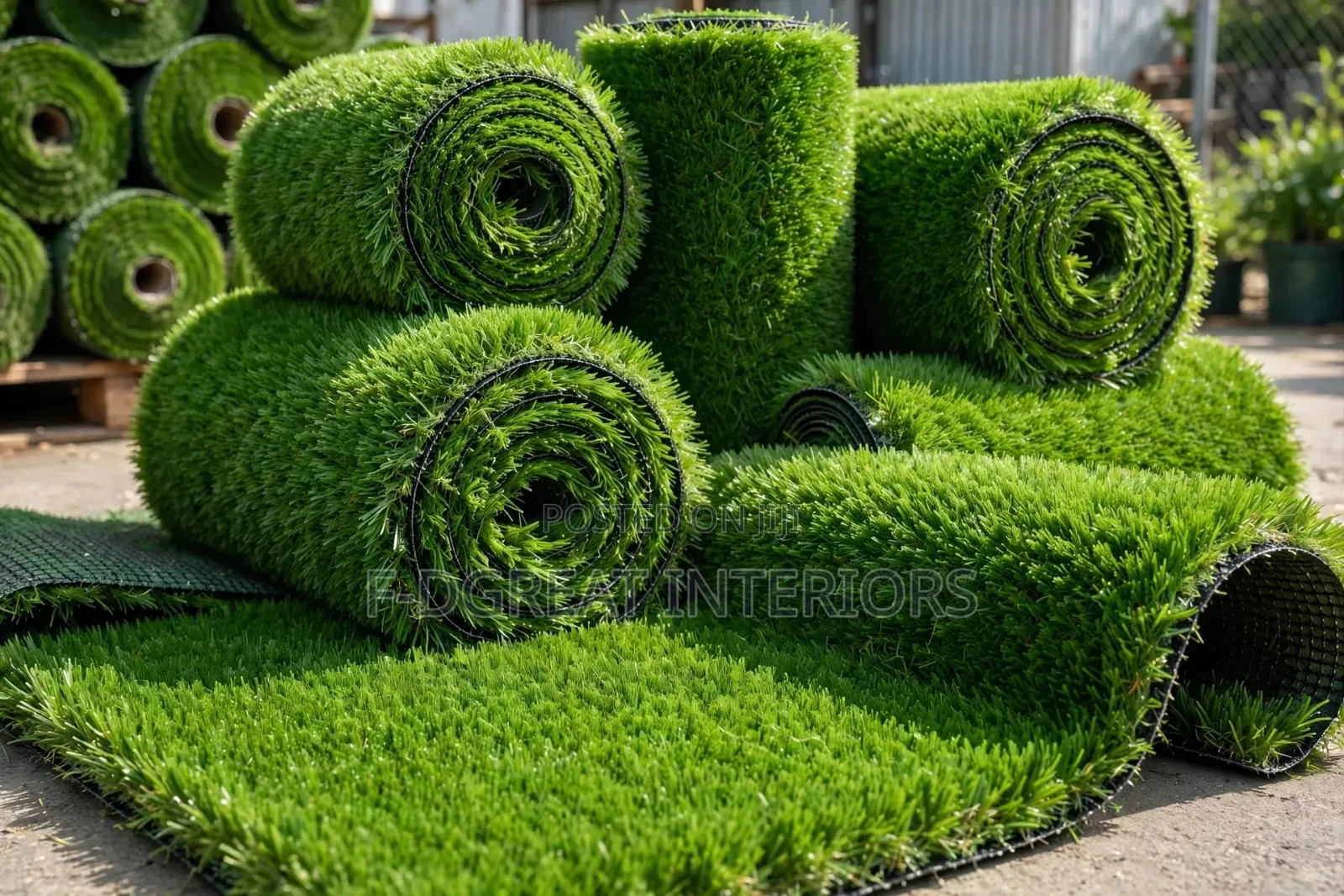 Artificial Turf or Carpet Grass Can Be Used For