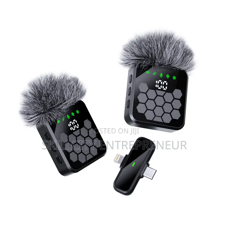 QY66 Wireless Lavalier Microphone