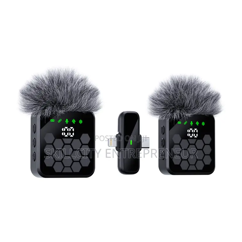 QY66 Wireless Lavalier Microphone