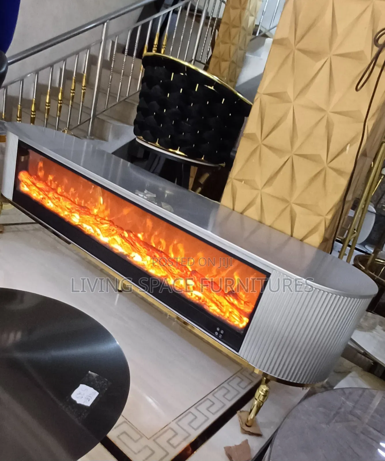 Newly Electric Fireplace TV Stand