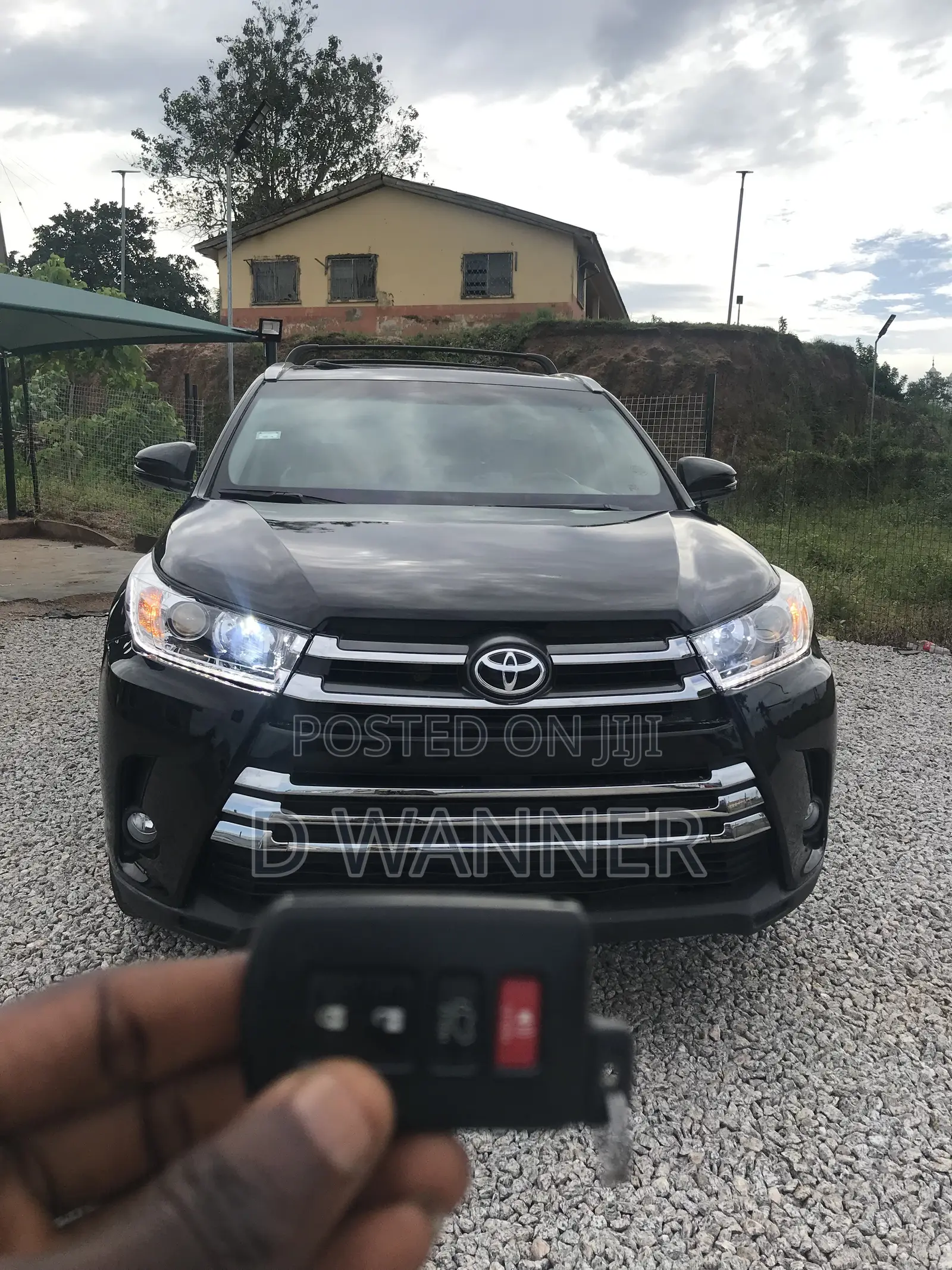 Toyota Highlander Limited Platinum V6 4x2 (3.5L 6cyl 6A) 2016 Black