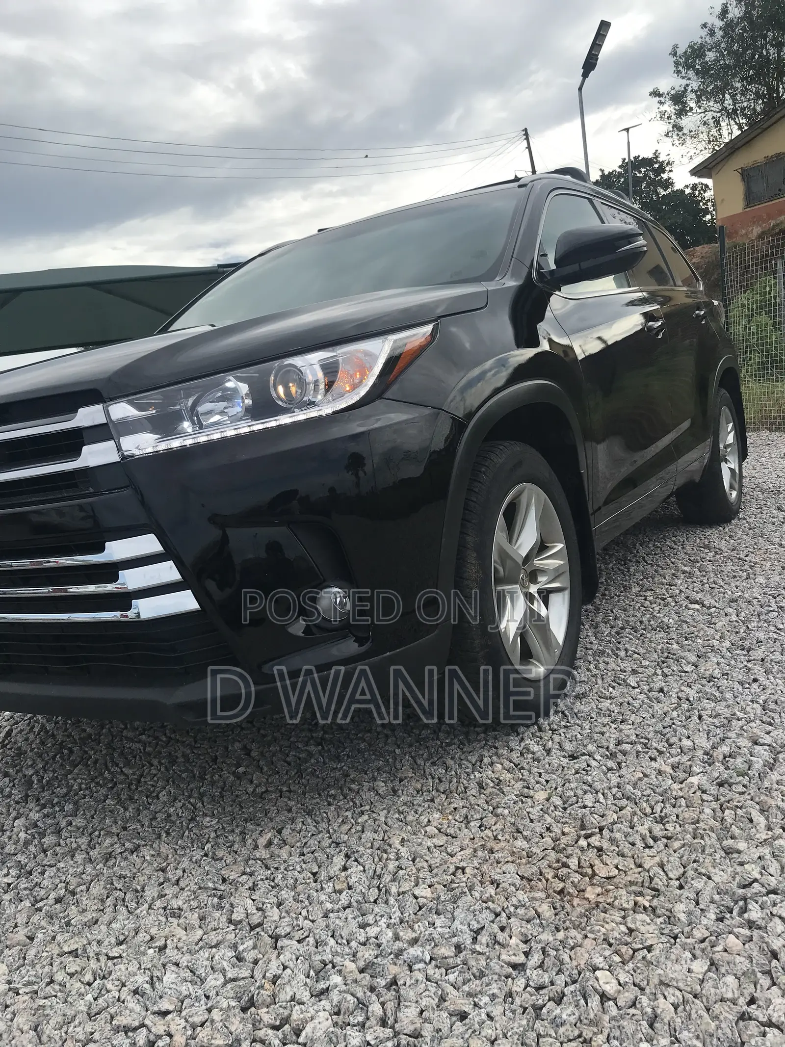Toyota Highlander Limited Platinum V6 4x2 (3.5L 6cyl 6A) 2016 Black