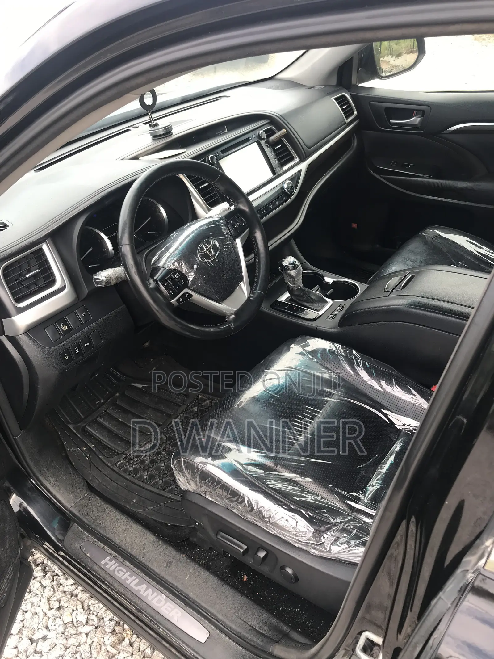 Toyota Highlander Limited Platinum V6 4x2 (3.5L 6cyl 6A) 2016 Black