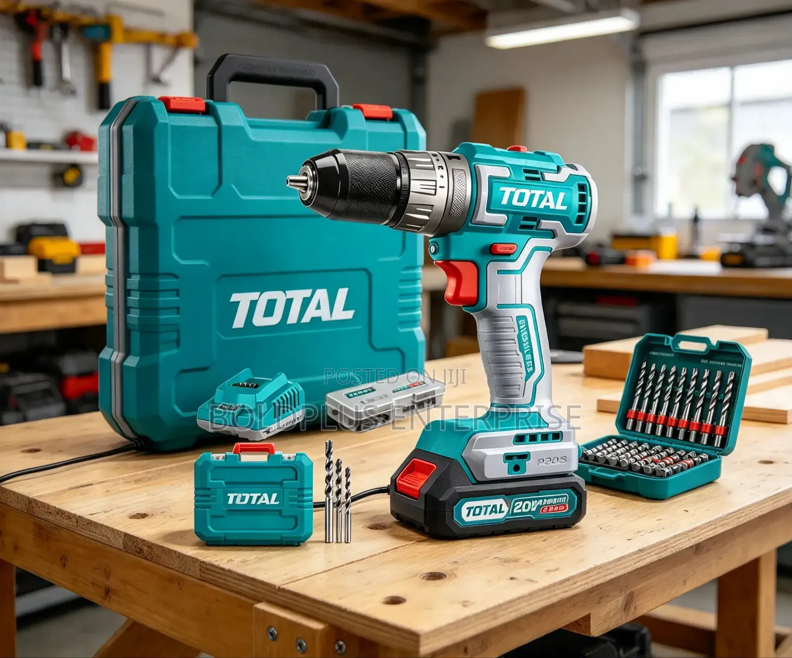 45NM Cordless Total Battery Drill
