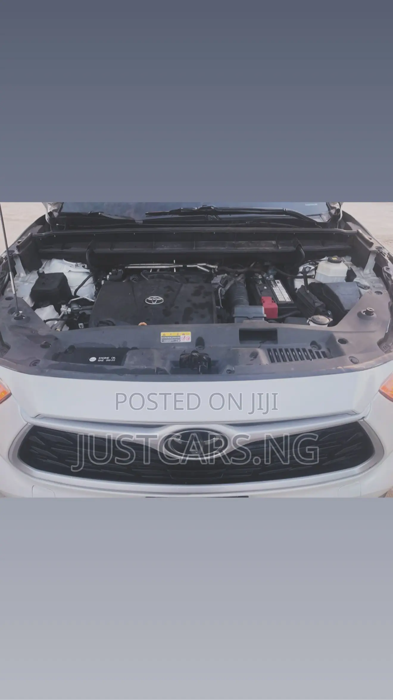 Toyota Highlander LE FWD 2020 White