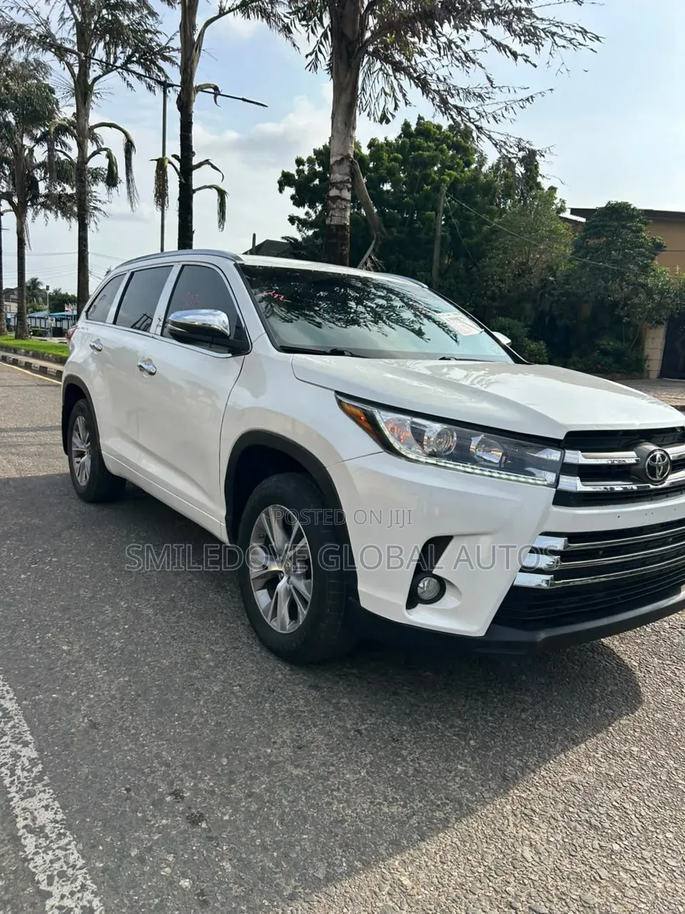 Toyota Highlander XLE V6 4x2 (3.5L 6cyl 6A) 2016 White
