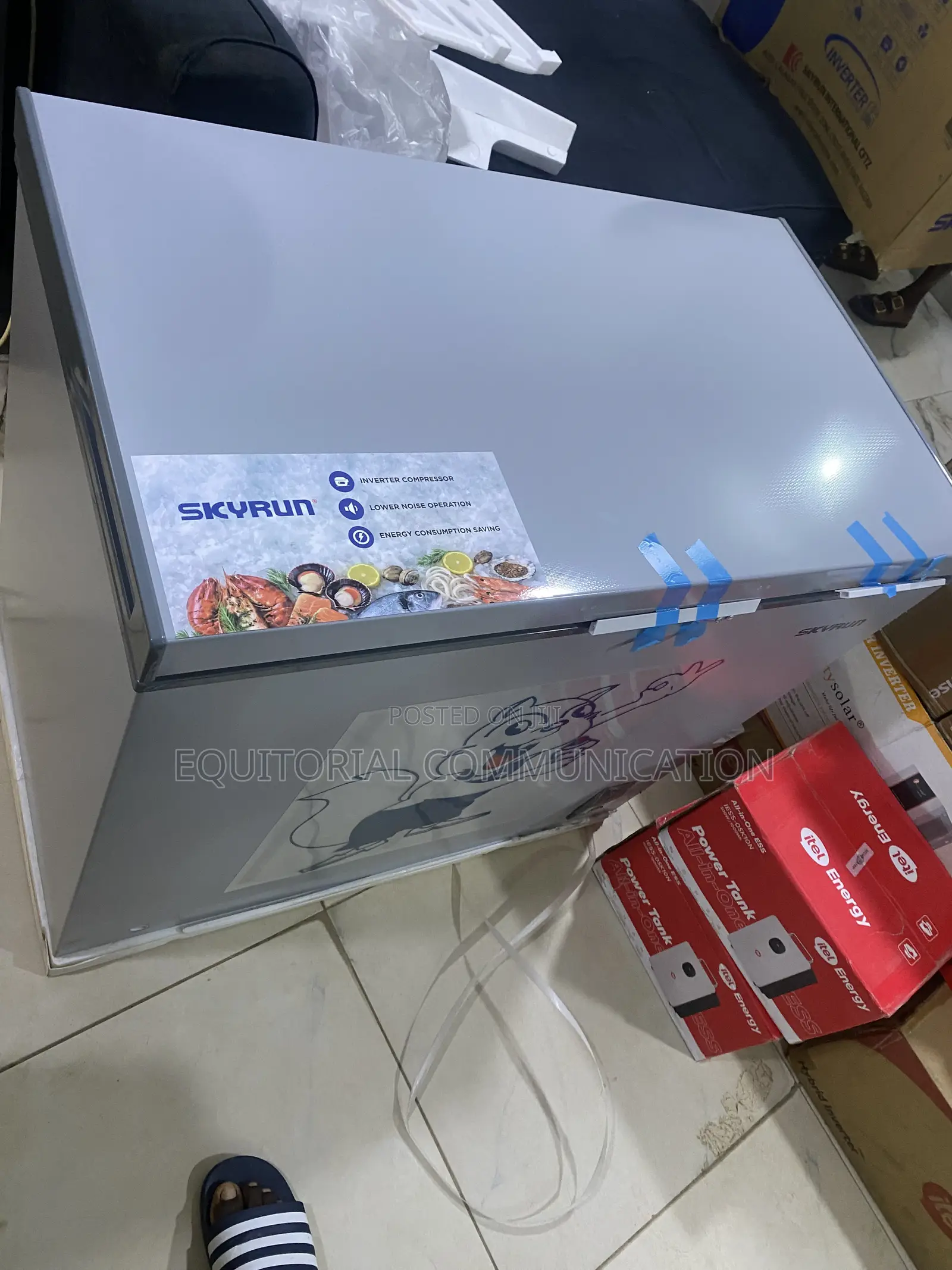 Skyrun BD-250AI 200L Chest Freezer Inverter Cooling